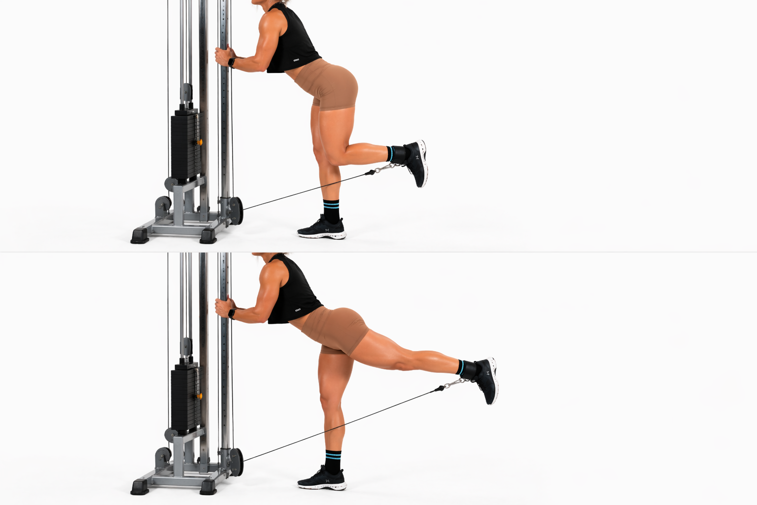 Cable Glute Kickback demo